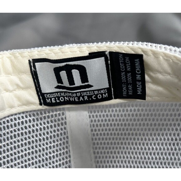 Minnesota Twins Trucker Hat Snap Back Melonwear White & Navy Blue Baseball‎ Cap - Picture 7 of 8